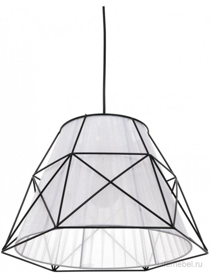 Подвесной светильник Boneti LDP 8002 BK+WT