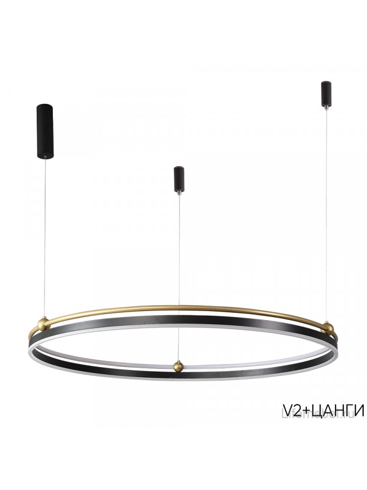 Подвесной светильник FERNANDO SP88W LED BLACK/GOLD