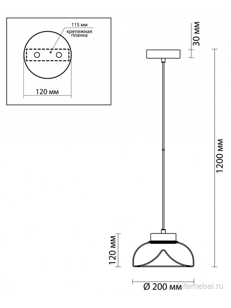 Подвесной светильник Kaleo 4721/8L