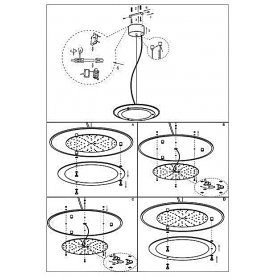 Подвесной светильник Palma 49315H