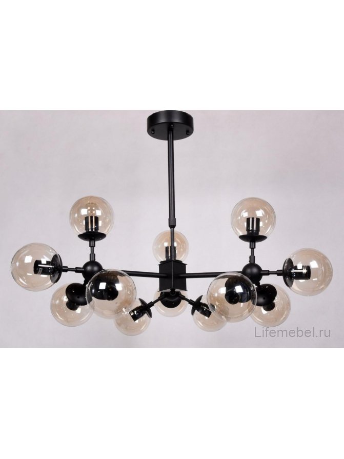 Подвесной светильник Zodiak LDP 160-12 BK