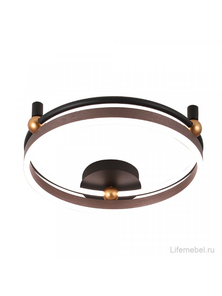 Потолочный светильник FERNANDO PL48W LED COFFEE/BLACK