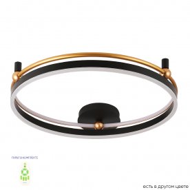 Потолочный светильник FERNANDO PL72W LED BLACK/GOLD