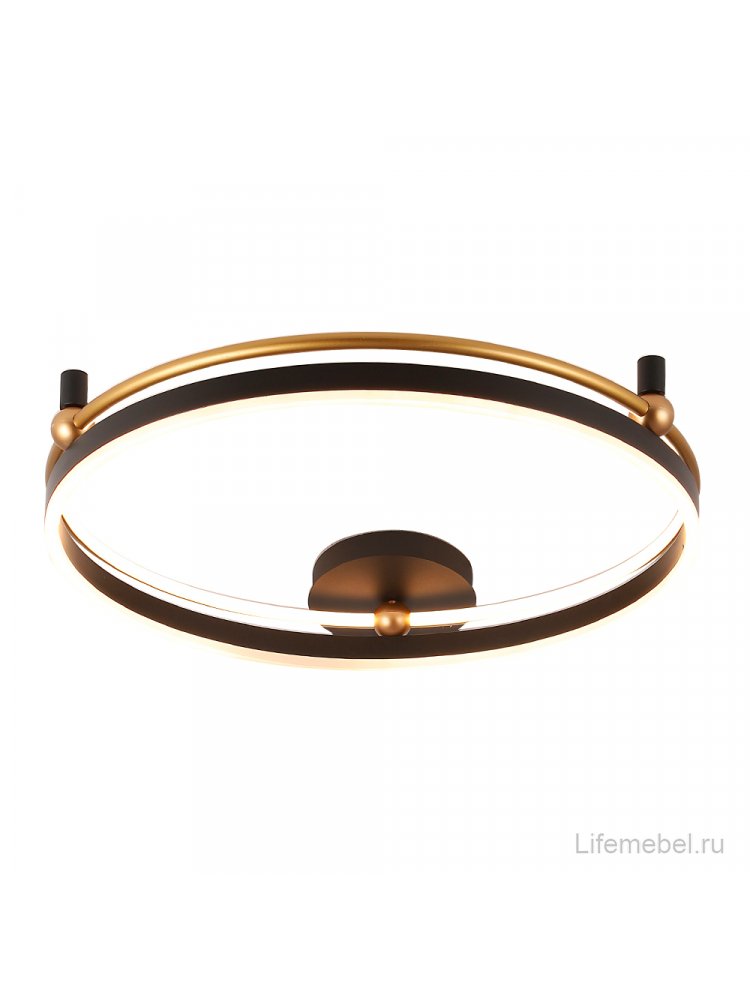 Потолочный светильник FERNANDO PL72W LED BLACK/GOLD