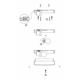 Потолочный светильник Opal 48401