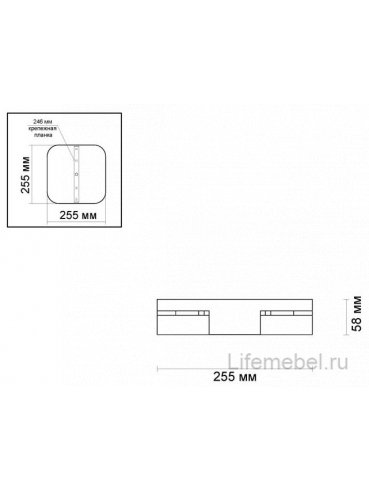 Потолочный светильник Laconis 3538/4LC