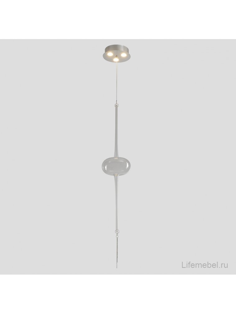 Светильник подвесной GLASS SP3W LED CHROME