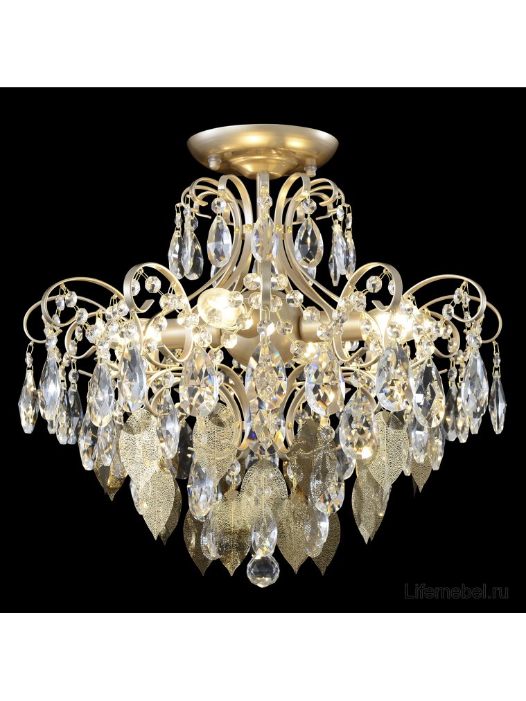 Светильник потолочный ESMIRALDA PL4 GOLD