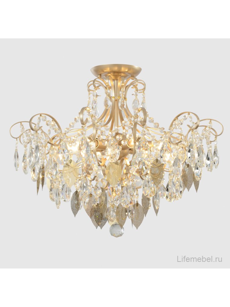 Светильник потолочный ESMIRALDA PL6 GOLD