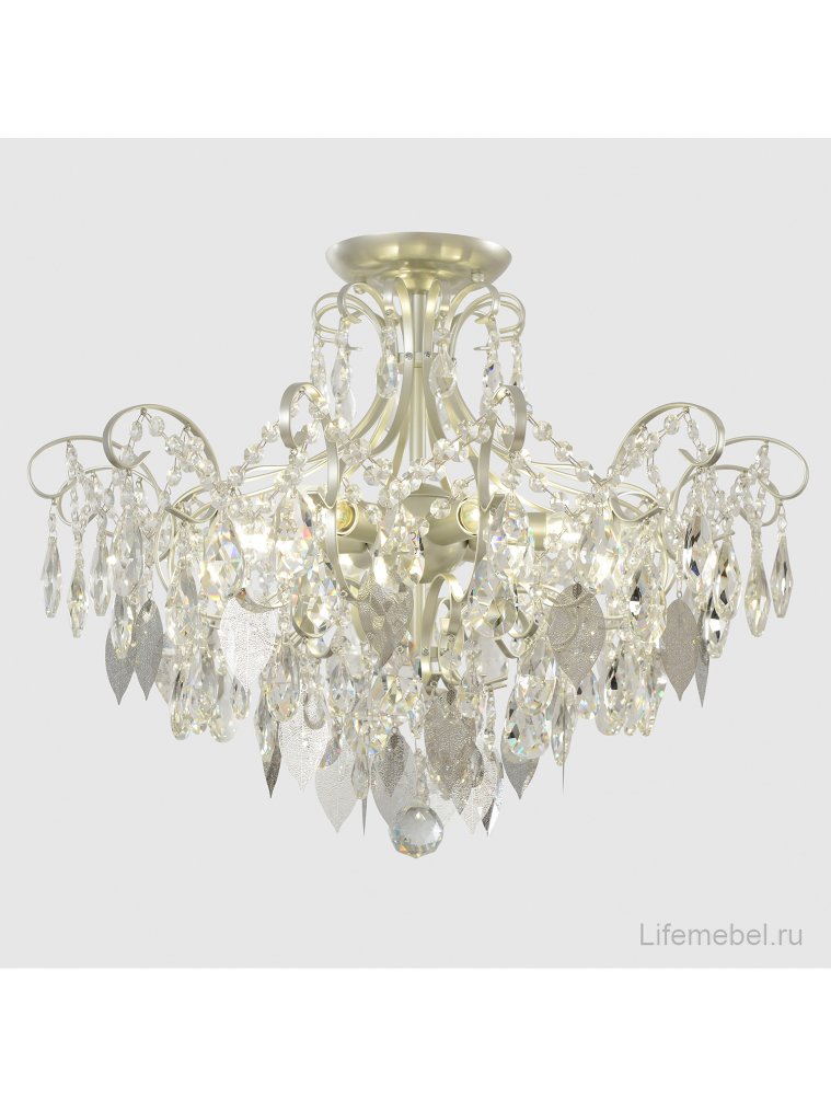 Светильник потолочный ESMIRALDA PL6 SILVER