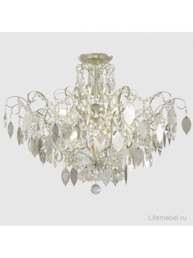 Светильник потолочный ESMIRALDA PL9 SILVER