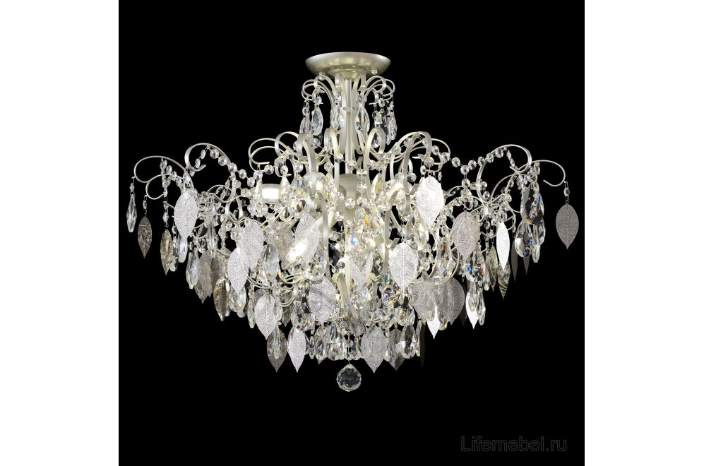 Светильник потолочный ESMIRALDA PL9 SILVER