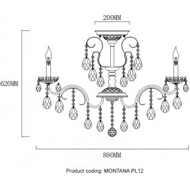 Потолочный светильник MONTANA
