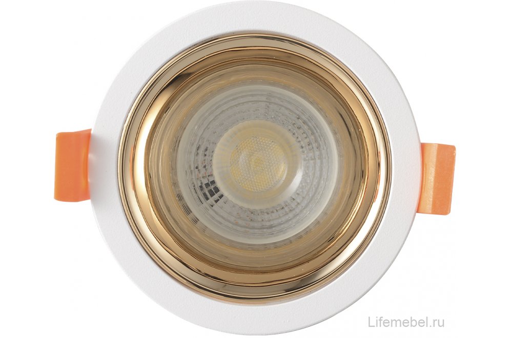 Светильник встраиваемый CLT 081C WH-GO