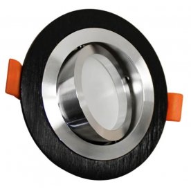 Встраиваемый светильник LDC 8062-D90 BK+SL