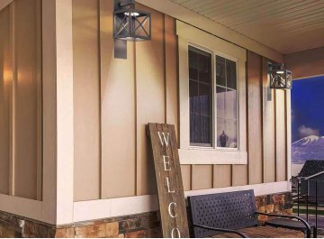 Уличный настенный светильник Street 358447