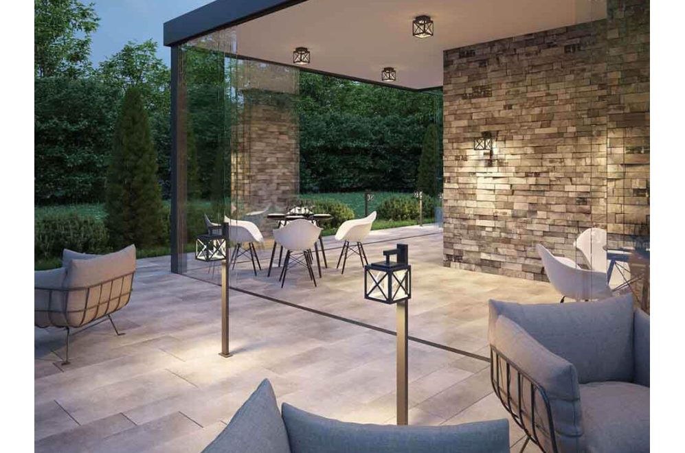 Уличный настенный светильник Street 358447