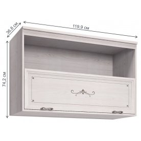 Шкаф навесной Афродита 14