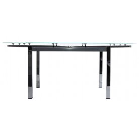 Стол раскладной Kvadro 110 экстра белый  - Уцененный экземпляр