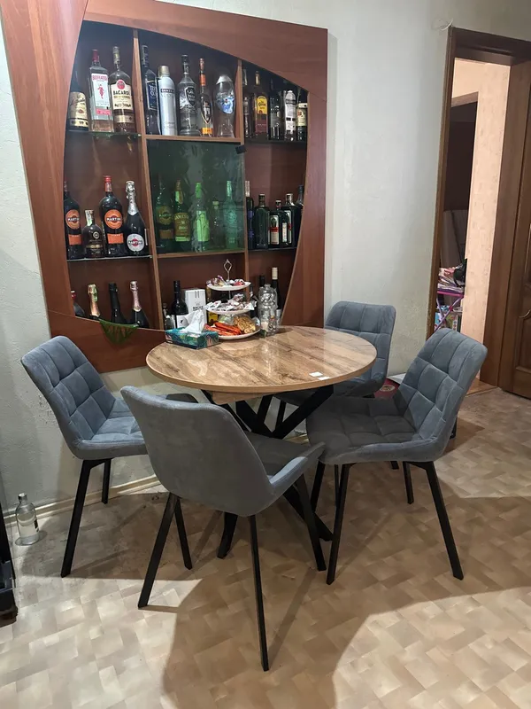 Комплект стульев Стронг 4 шт темно-серый / черный фото покупателя 143