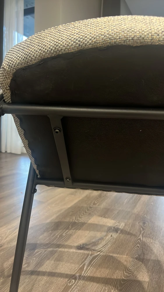 Стул на металлокаркасе Twin gray / black фото покупателя 20