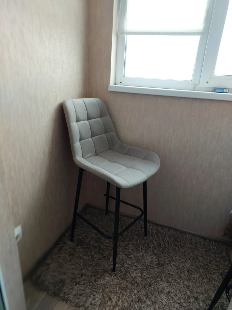 Полубарный стул Челси фисташковый (zd 651) / белый фото покупателя 47