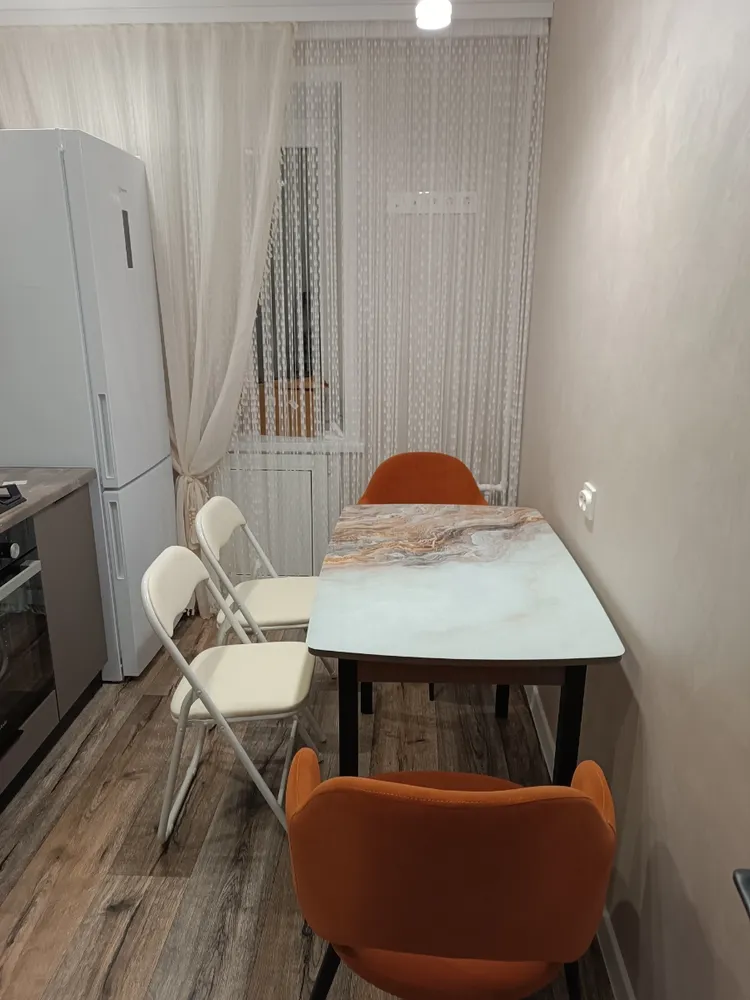 Стул на металлокаркасе Fold 1 складной white / chrome фото покупателя 8