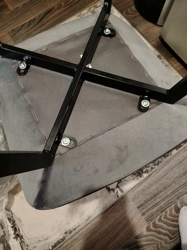 Комплект стульев крутящихся Форт 2 шт розовый (hl 41) / 1П белый каркас фото покупателя 25