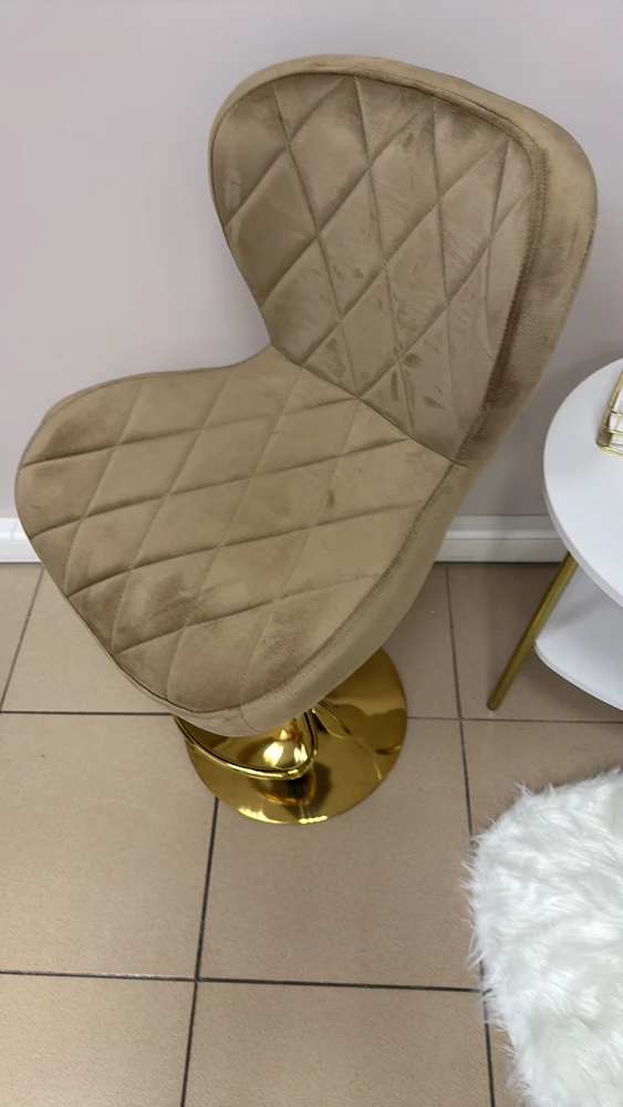 Барный стул Porch beige / chrome фото покупателя 16
