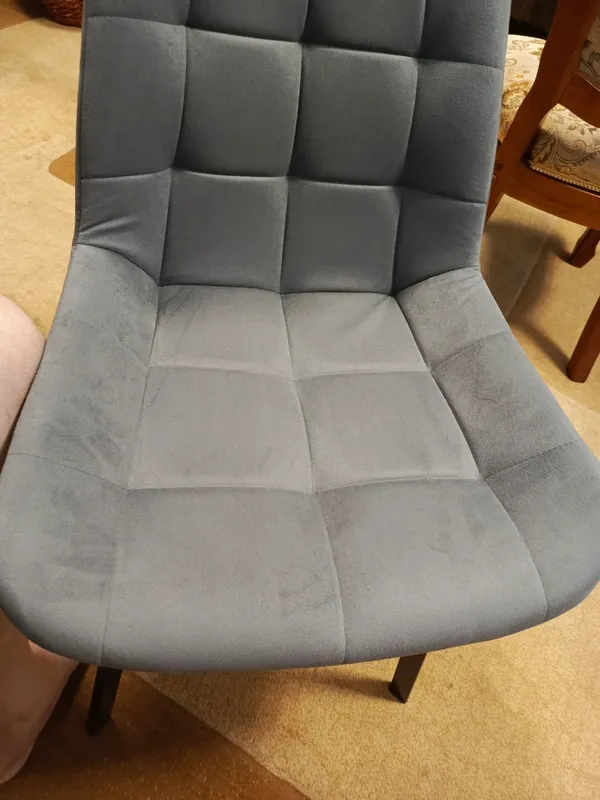 Комплект стульев крутящихся Форт 2 шт розовый (hl 41) / 1П белый каркас фото покупателя 79