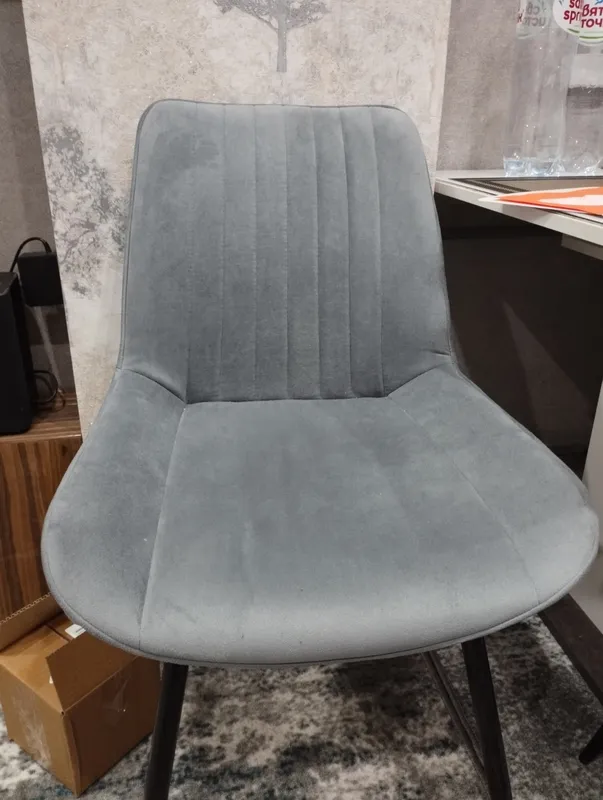 Стул на металлокаркасе Седа К velvet lux 76 / черный фото покупателя 21