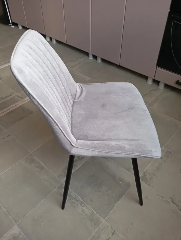 Стул на металлокаркасе Седа К velvet lux 76 / черный фото покупателя 39