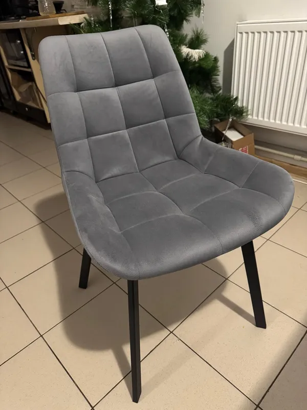 Комплект стульев крутящихся Форт 2 шт розовый (hl 41) / 1П белый каркас фото покупателя 142