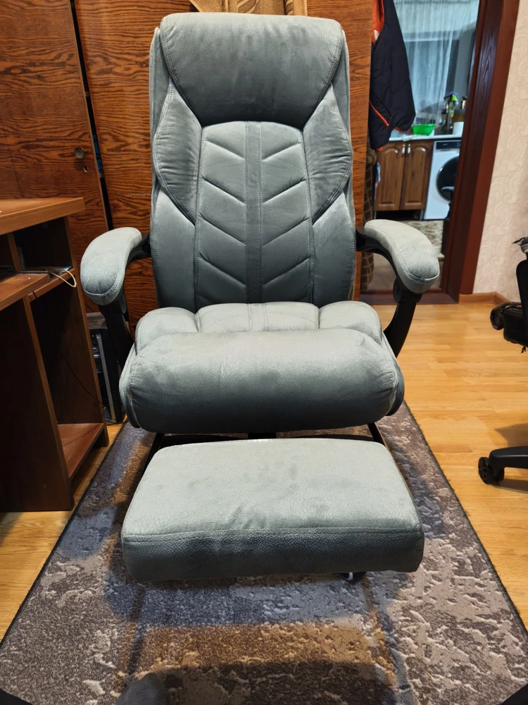 Компьютерное кресло Traun dark gray / black фото покупателя 10