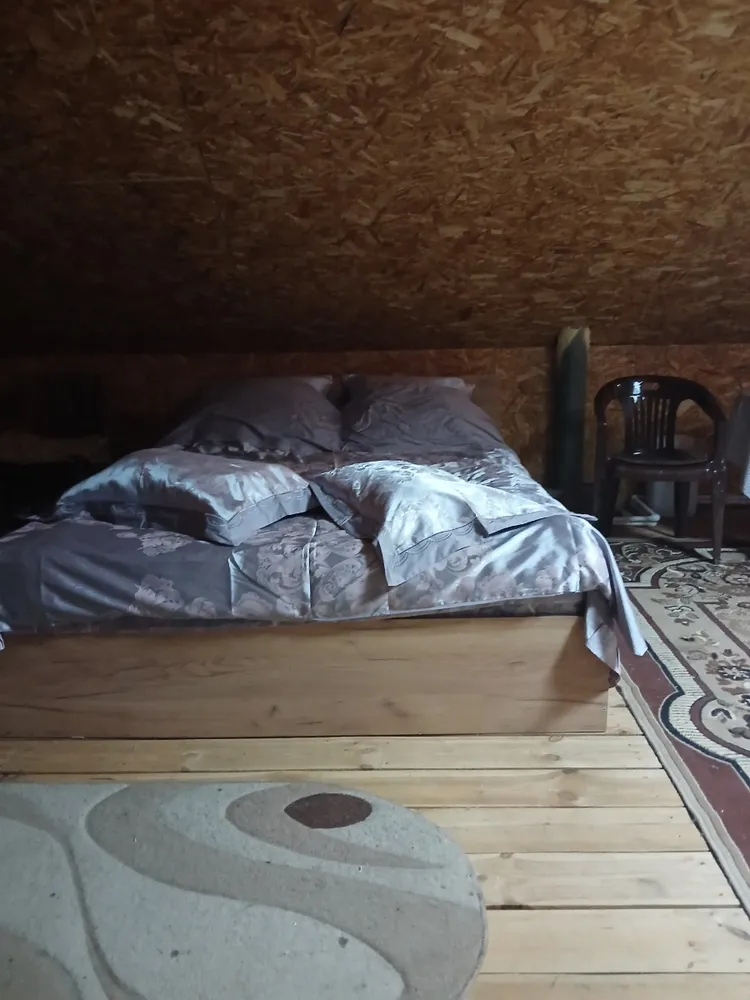 Двуспальная кровать Таика 160х200 дуб золотой / камень темный фото покупателя 4