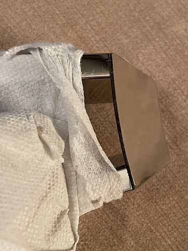 Стеклянный стол Roko 80 chrome фото покупателя 1