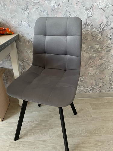 Стул на металлокаркасе Чилли бирюзовый / черный фото покупателя 687