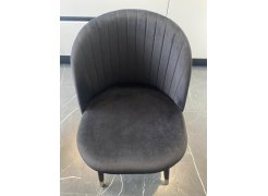 Стул на металлокаркасе Gabi 1 бежевый / черный с серебряными наконечниками фото покупателя 616