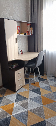 Письменный стол КСТ-16 левый венге / беленый дуб фото покупателя 33