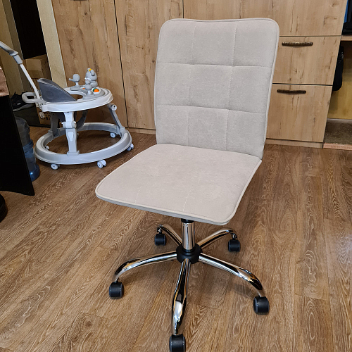 Компьютерное кресло One/Ван флок серый 29 фото покупателя 33