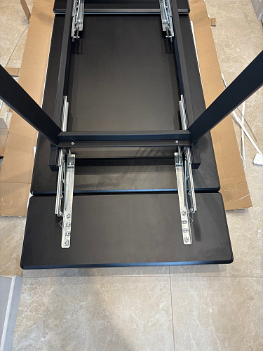 Керамический стол Норман 120(180)х80 shakespeare black / черный фото покупателя 24