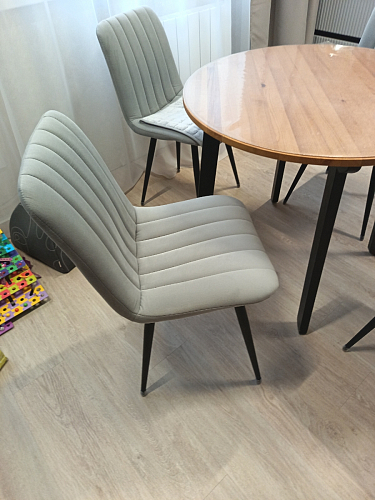 Стул на металлокаркасе Дани 01 кирпичный фото покупателя 42