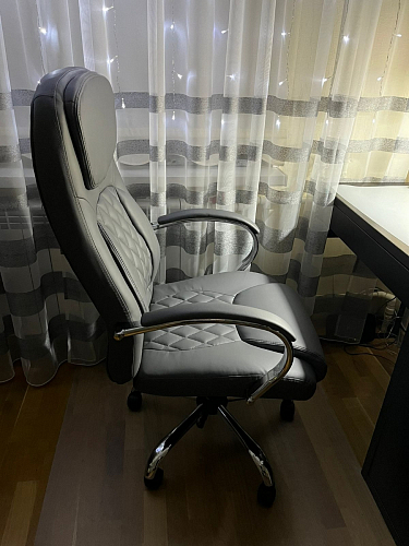 Компьютерное кресло Tron gray fabric фото покупателя 13