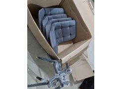 Стул на металлокаркасе Чилли светло-серый / черный фото покупателя 247