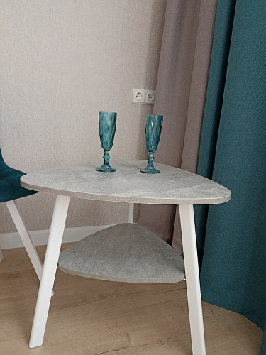 Стул на металлокаркасе Чилли черный / зеленый фото покупателя 1090