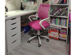 Компьютерное кресло Ergoplus light gray / white фото покупателя 5