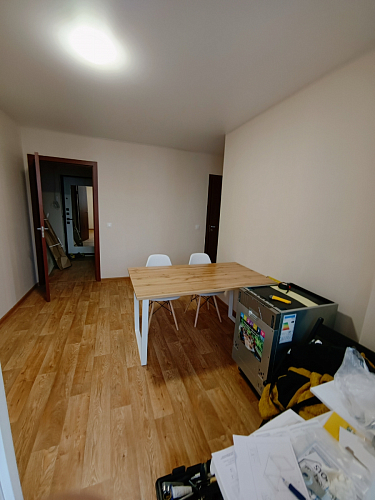 Стол раскладной Лота Лофт 120 25 мм юта / черный матовый фото покупателя 517