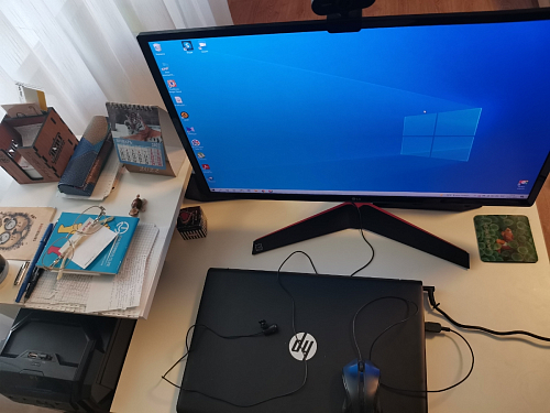 Стол компьютерный Джаз-24 правый белый фото покупателя 168