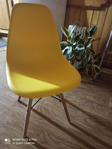 Пластиковый стул Eames PC-015 серый фото покупателя 461