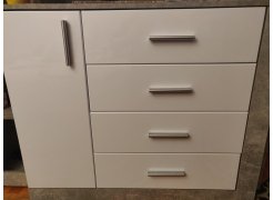 Комод Mирандa atelier / белый глянец фото покупателя 20